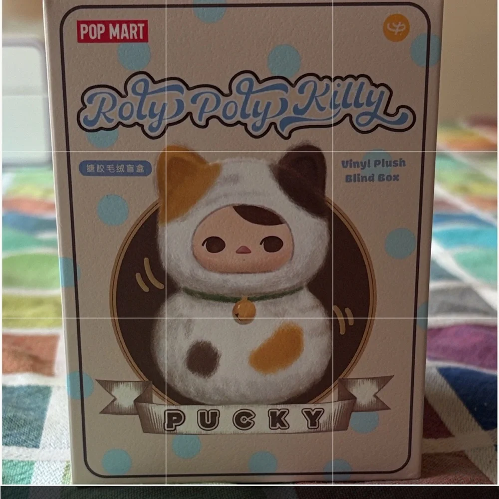 🐱 POP MART PUCKY ROLY POLY KITTY SERIES VINYL PLUSH BLIND BOX 🐱 NWT 🐱